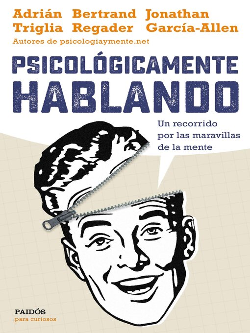 Detalles del título Psicológicamente hablando de Adrián Triglia - Lista de espera